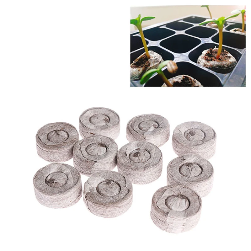 10 Pcs Jiffy Peat Pellets Seedling Soil Block Maker Seed Starting Plugs Flowers Planting Seedling Garden Tools Cultivate Block
10 Pcs Jiffy Peat Pellets Seedling Soil Block Maker Seed Starting Plugs Flowers Planting Seedling Garden Tools Cultivate Block