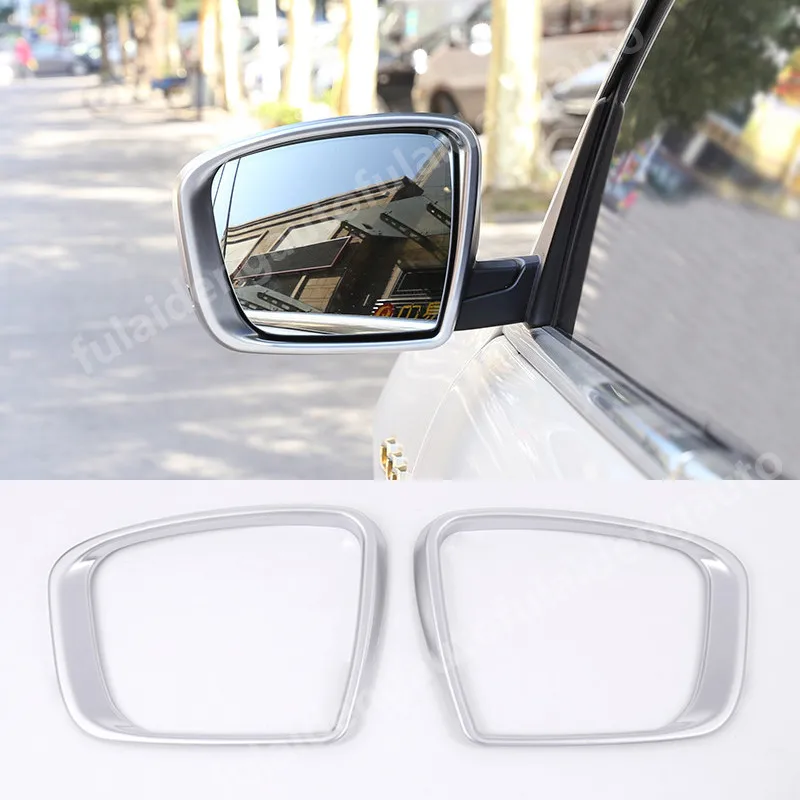

2pcs For Maserati Levante 2016-2019 ABS Chrome Rearview Mirror Rain Eyebrow cover Trim Car styling accessories
