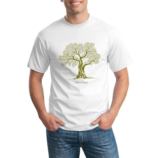 Men's Fashion Olive Tree Loose Cotton O-neck Casual Short Sleeve T-Shirt Tops Tees
Men's Fashion Olive Tree Loose Cotton O-neck Casual Short Sleeve T-Shirt Tops Tees