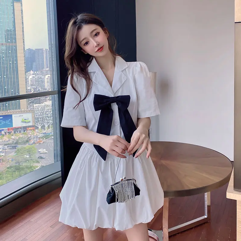 2021 New Summer Women Dresses Casual Cotton Short Sleeve V-Neck Bow Pretty Dress Fashion Slim Elegant Party Lady Dress
2021 New Summer Women Dresses Casual Cotton Short Sleeve V-Neck Bow Pretty Dress Fashion Slim Elegant Party Lady Dress