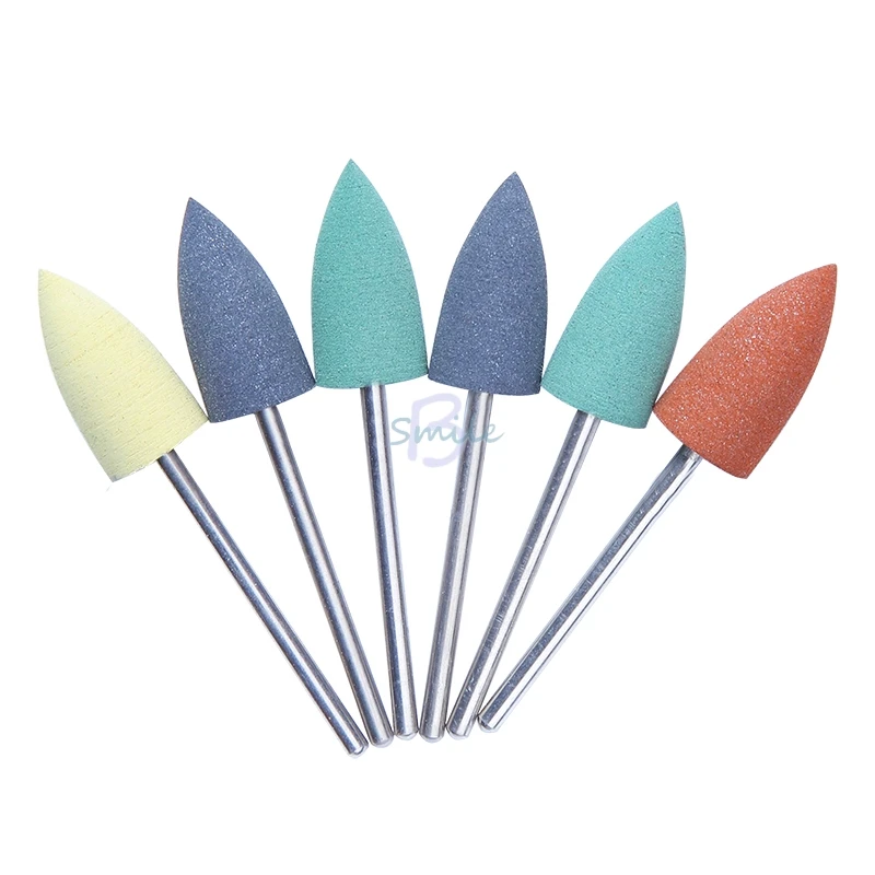 new 6Pcs/set 2.35mm Shank Diameter polishing drill Dental SILICONE Polishers Resin Base Acrylic Polishing Burs Dental tool
new 6Pcs/set 2.35mm Shank Diameter polishing drill Dental SILICONE Polishers Resin Base Acrylic Polishing Burs Dental tool
