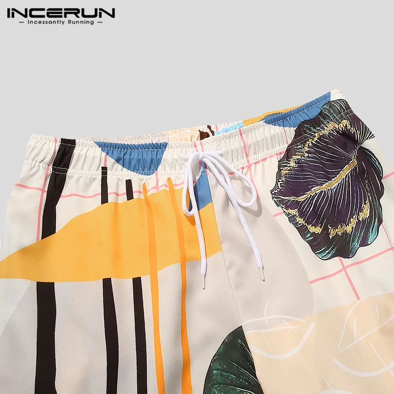 INCERUN Men Hawaiian Sets Beach Printing Vacation Lapel Short Sleeve Shirt Drawstring Shorts Streetwear Summer Mens Suits S-5XL
INCERUN Men Hawaiian Sets Beach Printing Vacation Lapel Short Sleeve Shirt Drawstring Shorts Streetwear Summer Mens Suits S-5XL