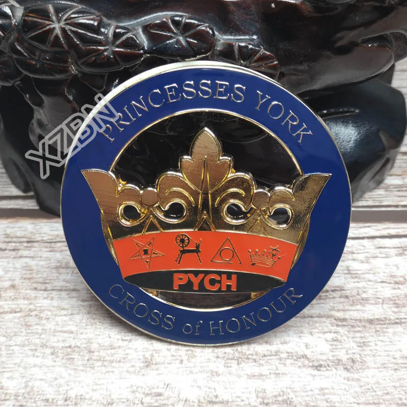Автомобильная эмблема Masonic Auto Badge масон вольный каменщик BCM21 принцессы Йорк CROSS of