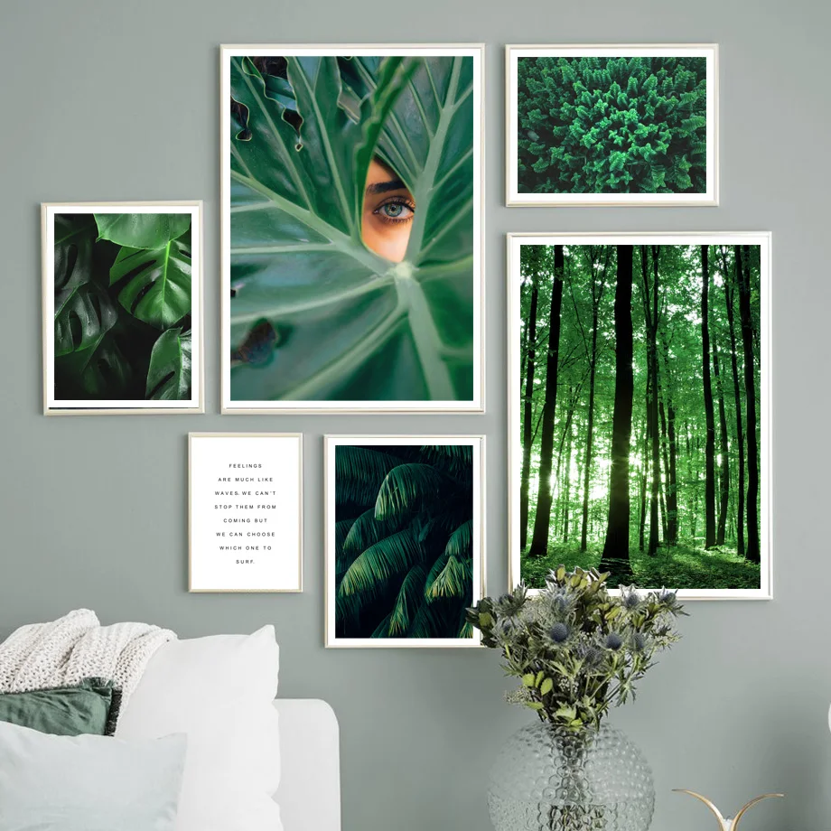Green Tropical Plant Leaf Monstera Forest Wall Art Canvas Painting Nordic Posters And Prints Wall Pictures For Living Room Decor
Green Tropical Plant Leaf Monstera Forest Wall Art Canvas Painting Nordic Posters And Prints Wall Pictures For Living Room Decor
