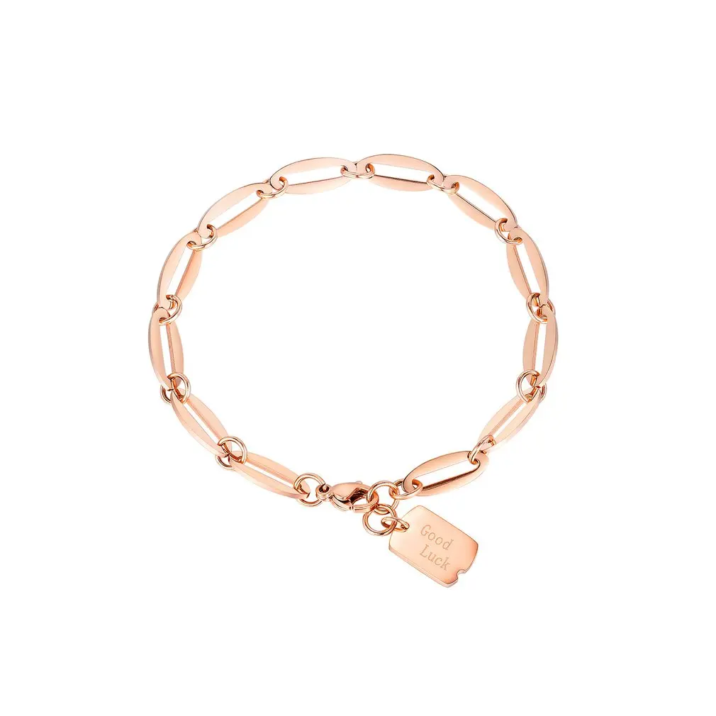 Fashion Simple Square Luck Shape Joker Personalized Ins Exquisite Atmospheric Style Titanium Steel Bracelet
Fashion Simple Square Luck Shape Joker Personalized Ins Exquisite Atmospheric Style Titanium Steel Bracelet