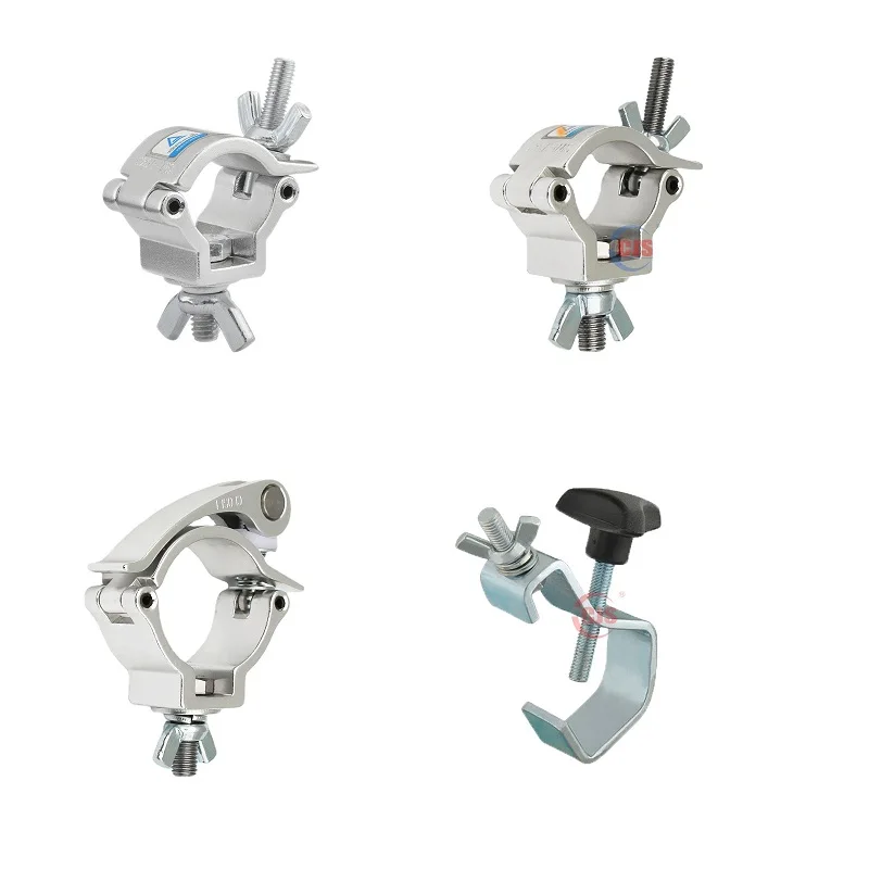 Stage Light Hook Aluminum Single Ring Buckle Hook Light Clamp Holder Dj Club Light Hanging Hook 18-51MM 100kg
Stage Light Hook Aluminum Single Ring Buckle Hook Light Clamp Holder Dj Club Light Hanging Hook 18-51MM 100kg