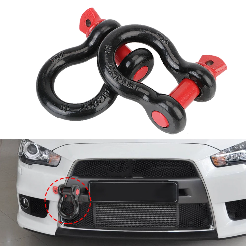 For Off Road Trailer Car Emergency Recovery 45# D Ring Shackle Vault Towing Rope Buckles Heavy Duty Tow Hook
For Off Road Trailer Car Emergency Recovery 45# D Ring Shackle Vault Towing Rope Buckles Heavy Duty Tow Hook