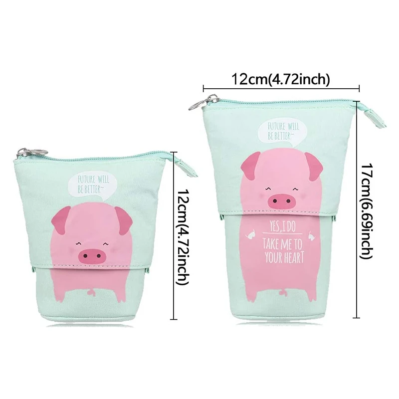 Transformer Stand Store Pencil Holder Pencil Case Organizer Stationery Pen Case Box Desk Organizer (Pig)
Transformer Stand Store Pencil Holder Pencil Case Organizer Stationery Pen Case Box Desk Organizer (Pig)