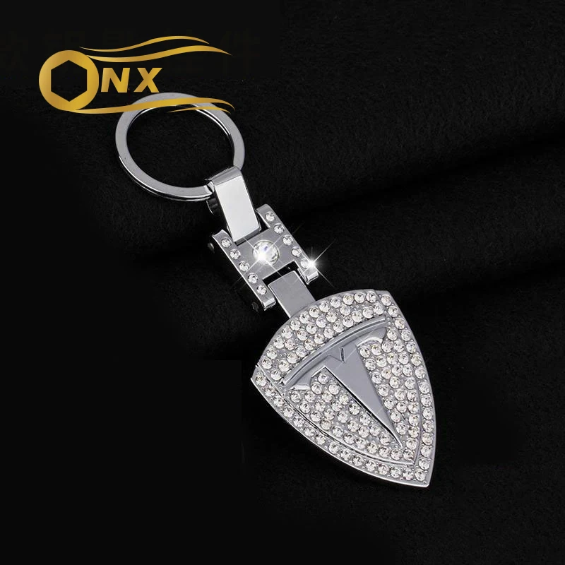 Car keychain female diamond pendant For Tesla Model3 S X Y Car remote control decoration Accessories
Car keychain female diamond pendant For Tesla Model3 S X Y Car remote control decoration Accessories
