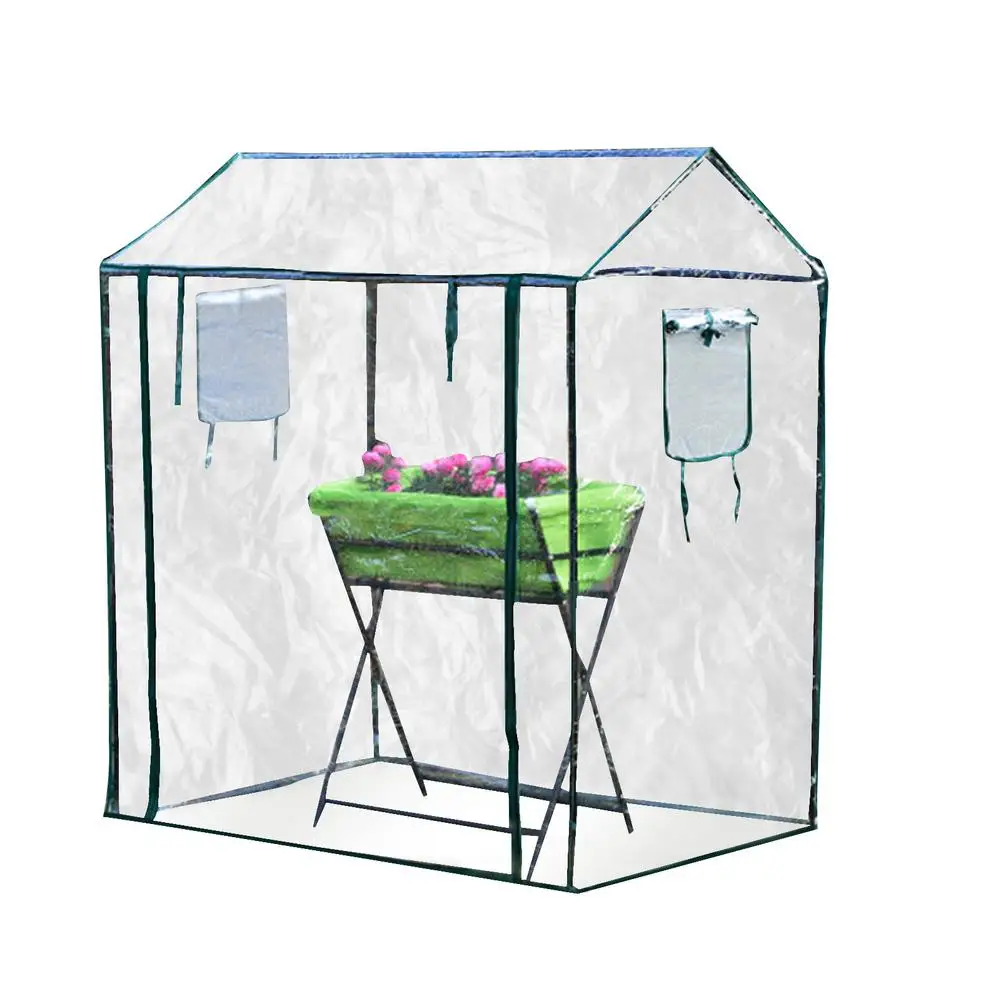 Садовая теплица с полками, 0,1 мм, прозрачное водонепроницаемое покрытие из ПВХ
Садовая теплица с полками, 0,1 мм, прозрачное водонепроницаемое покрытие из ПВХ