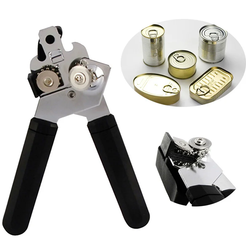 Multifunctional Can Opener Stainless Steel Professional Manual Craft Beer Grip Opener Cans Bottle Opener Kitchen Gadgets
Multifunctional Can Opener Stainless Steel Professional Manual Craft Beer Grip Opener Cans Bottle Opener Kitchen Gadgets