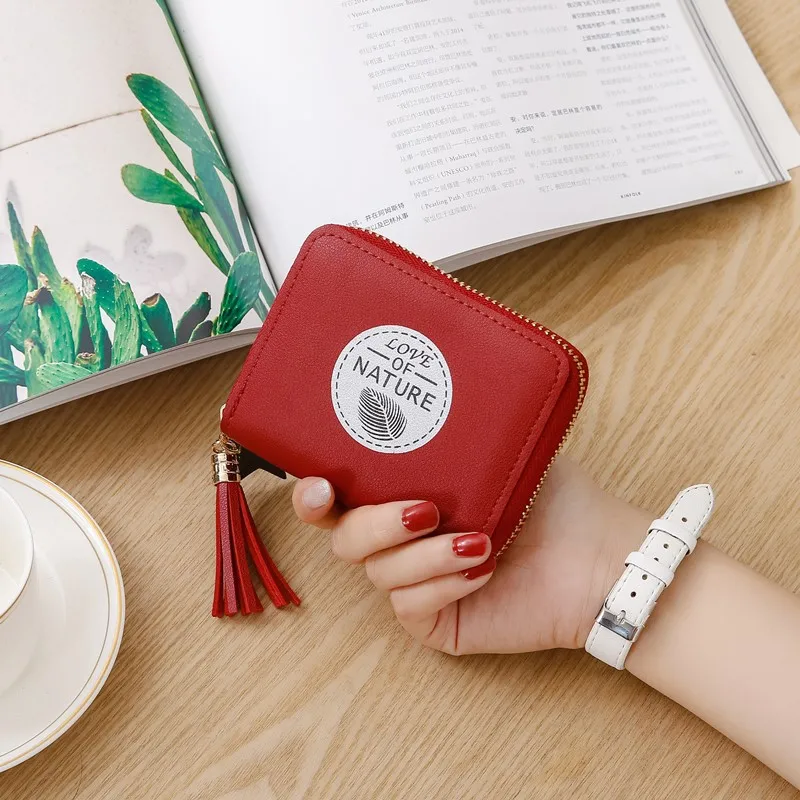 2021 Hot Coin Pocket Young Vitality Beauty Wallets Tassel Plain Small Cute Pattern Ladies Purse Short Zipper Bag Change Card Bag
2021 Hot Coin Pocket Young Vitality Beauty Wallets Tassel Plain Small Cute Pattern Ladies Purse Short Zipper Bag Change Card Bag