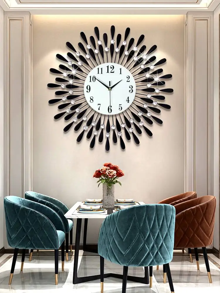 Large Luxury Silent Wall Clock Modern Design Creative Metal Wall Clock Silent Living Room Nordic Relogio Parede Home Decoration
Large Luxury Silent Wall Clock Modern Design Creative Metal Wall Clock Silent Living Room Nordic Relogio Parede Home Decoration