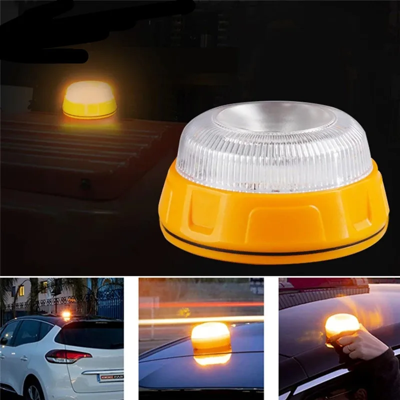 LED Emergency Strobe Beacon Help Flash Light Magnetic Roadside Traffic Safety Warning Light Sign Car Repairing Outdoor Camping
LED Emergency Strobe Beacon Help Flash Light Magnetic Roadside Traffic Safety Warning Light Sign Car Repairing Outdoor Camping