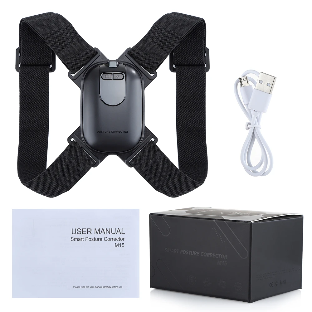 Adjustable Anglel Smart Posture Corrector For Adults Children Correct Hunchback Clavicle Support Sensor Vibration Reminder Brace
Adjustable Anglel Smart Posture Corrector For Adults Children Correct Hunchback Clavicle Support Sensor Vibration Reminder Brace