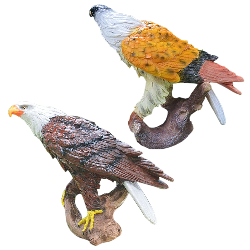 Creative Resin Eagle Statue Decorative Ornament Stage Props Garden Decoration Brown
Creative Resin Eagle Statue Decorative Ornament Stage Props Garden Decoration Brown