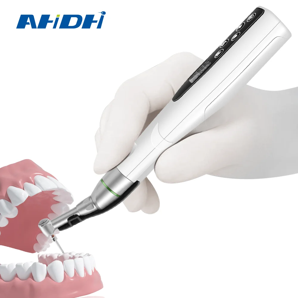 Endo-TC2 Wireless LED 16:1 Contra Angle Endomotor Handpiece Dental Endodontic Root Canal Treatment Surgical Instruments
Endo-TC2 Wireless LED 16:1 Contra Angle Endomotor Handpiece Dental Endodontic Root Canal Treatment Surgical Instruments