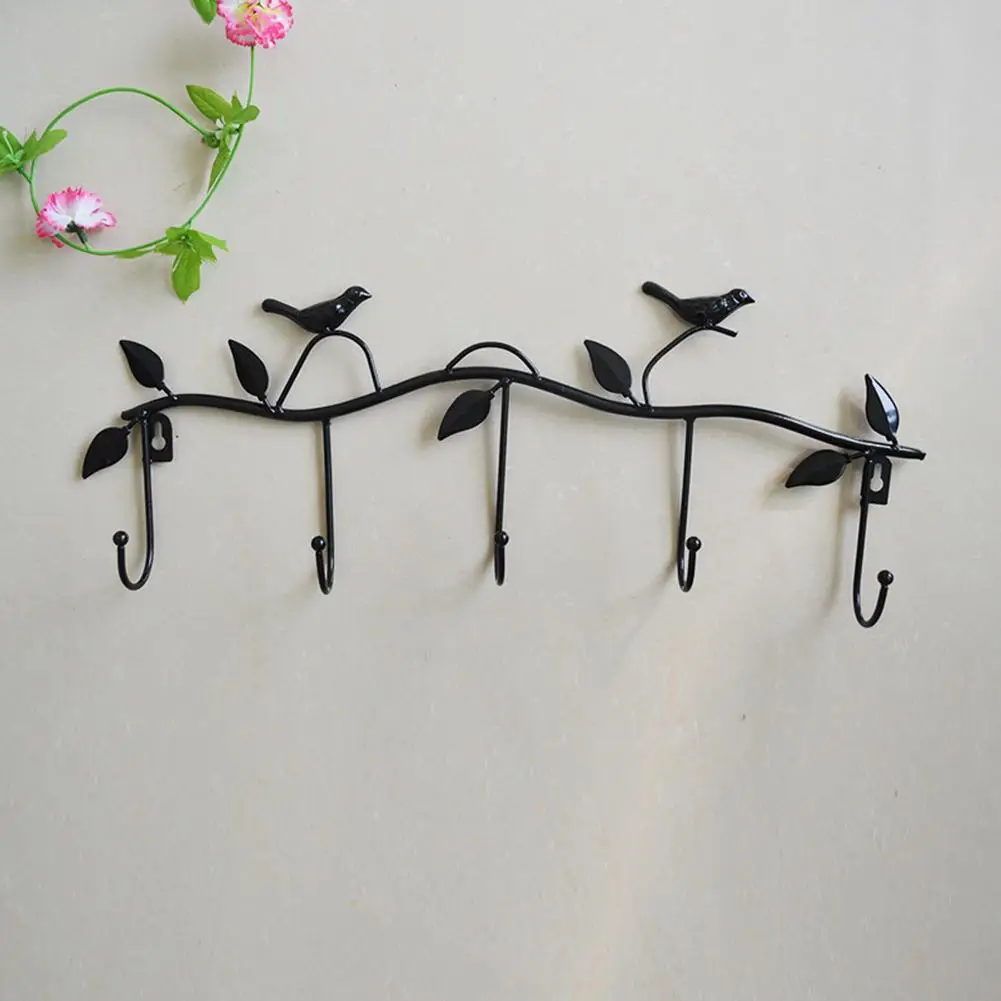 5 Iron Hook Up Wall Mounted Country Style Bird Iron Hook For Entryway Mudroom Jacket Coat Scarf Hat Leash Keys Storage Rack
5 Iron Hook Up Wall Mounted Country Style Bird Iron Hook For Entryway Mudroom Jacket Coat Scarf Hat Leash Keys Storage Rack