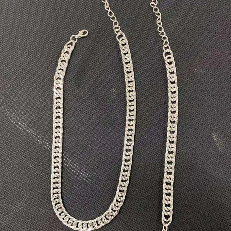 SRCOI Trendy Geometric Punk Thick Link Chain Minimalist Chunky Chain Necklace Women Simple Street Shot Jewelry Party Gifts
SRCOI Trendy Geometric Punk Thick Link Chain Minimalist Chunky Chain Necklace Women Simple Street Shot Jewelry Party Gifts