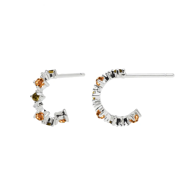 Gold\Silve 925 Sterling Silver Ladies Zircon Jewelry 18K Gold-Plated Classic Fashion Hoop Earring For Women Wholesale Gifts
Gold\Silve 925 Sterling Silver Ladies Zircon Jewelry 18K Gold-Plated Classic Fashion Hoop Earring For Women Wholesale Gifts