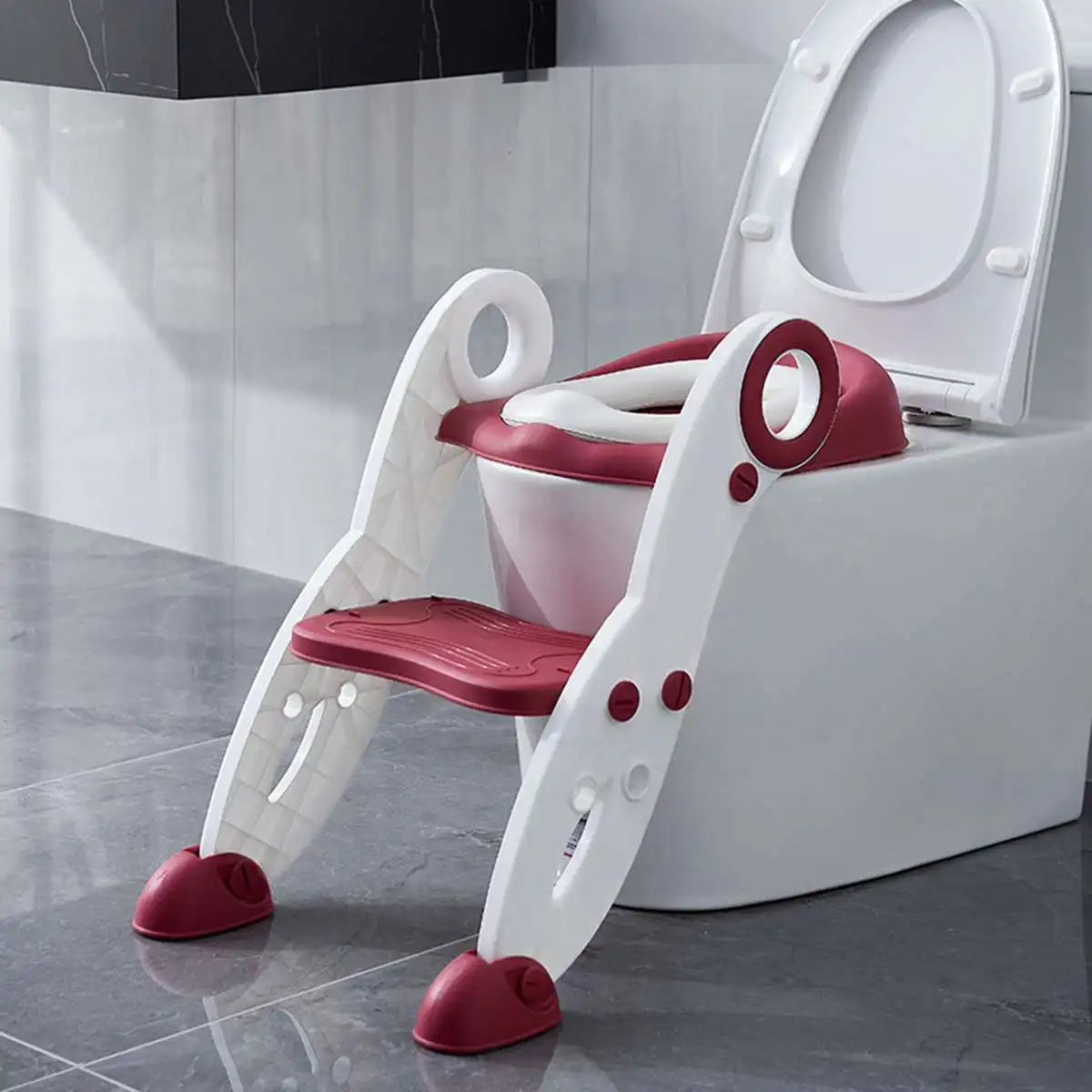 Baby Toilet Seat Folding Infant Potty Chair with Ladder Urinal Training Stool Folding Toilet Trainer Seat Step for Kids Children
Baby Toilet Seat Folding Infant Potty Chair with Ladder Urinal Training Stool Folding Toilet Trainer Seat Step for Kids Children