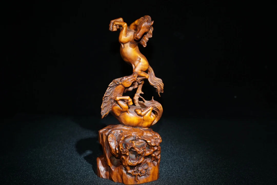 Home Decor 8" Chinese Seikos Bronze Chinese Zodiac Horse Statue Second Circus Success Running horse Lucky fortune
Home Decor 8" Chinese Seikos Bronze Chinese Zodiac Horse Statue Second Circus Success Running horse Lucky fortune