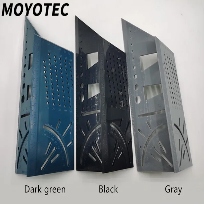 MOYOTEC Dovetail Woodworking Ruler 3D Mitre Angle Measuring Gauge Square Size Measure Tool High Quality Hand Tool
MOYOTEC Dovetail Woodworking Ruler 3D Mitre Angle Measuring Gauge Square Size Measure Tool High Quality Hand Tool