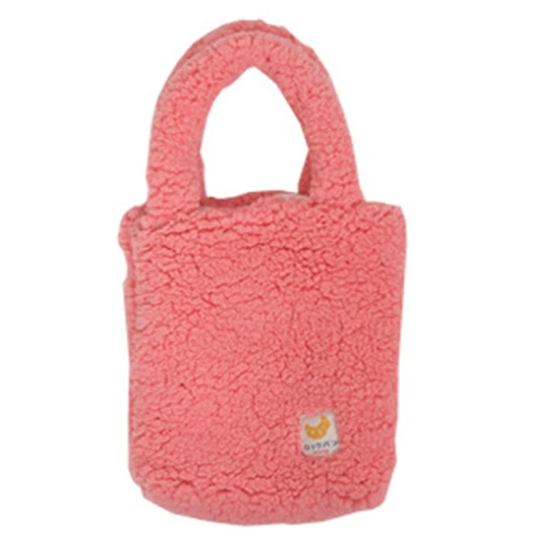 Women Plush Handbag Lady Top Handle Casual Tote Shopping Bags Purse M5TE
Women Plush Handbag Lady Top Handle Casual Tote Shopping Bags Purse M5TE