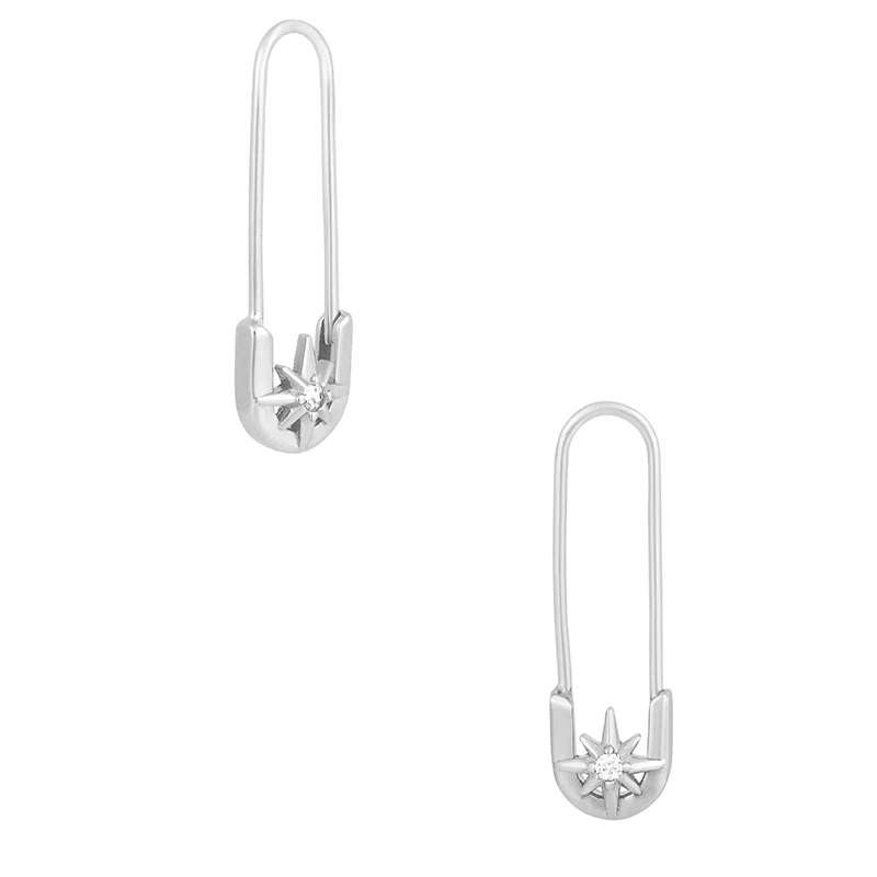 Aide 925 Sterling Silver Safety Pin Earring For Women Prevent Allergy Zircon Paperclip Round Circle Hoop Earrings Female Jewerly
Aide 925 Sterling Silver Safety Pin Earring For Women Prevent Allergy Zircon Paperclip Round Circle Hoop Earrings Female Jewerly