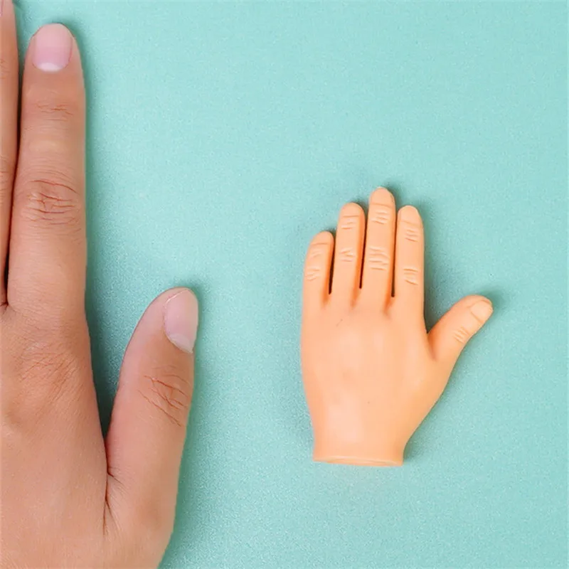 4pcs/set Mini Fingers Per Pack Novel And Interesting Toys Rubber Finger Puppets Small Hand Models
4pcs/set Mini Fingers Per Pack Novel And Interesting Toys Rubber Finger Puppets Small Hand Models