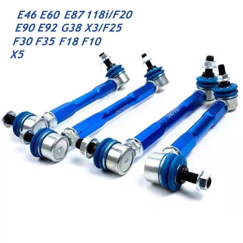 Suitable for BMW F20 E87 E90 E46 F30 F10 F18 adjustable balance rod anti-roll small connecting rod
Suitable for BMW F20 E87 E90 E46 F30 F10 F18 adjustable balance rod anti-roll small connecting rod