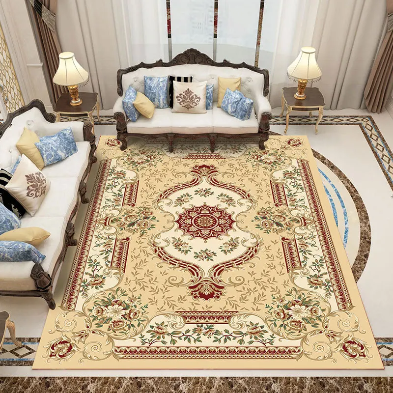 European-style Chinese Neo-classical Living Room Sofa Carpet Villa Model Room Commercial Floor Mat Washable Custom Carpet
European-style Chinese Neo-classical Living Room Sofa Carpet Villa Model Room Commercial Floor Mat Washable Custom Carpet