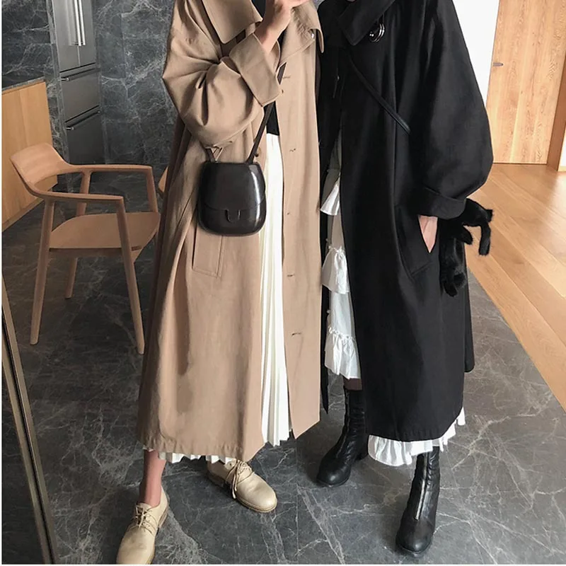 Mazefeng Brand New Fashion 2020 Fall /Autumn Casual Single Breasted Simple Classic Long Trench Coats Chic Female Windbreaker
Mazefeng Brand New Fashion 2020 Fall /Autumn Casual Single Breasted Simple Classic Long Trench Coats Chic Female Windbreaker