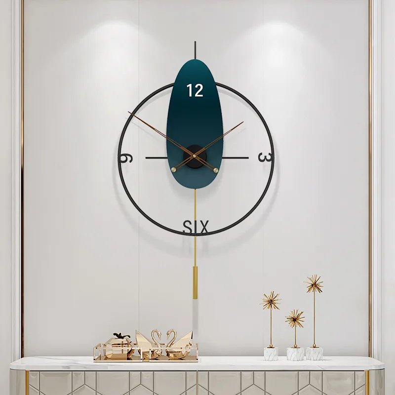 Novelty Swingable Metal Wall Clock Home Decor Modern Design Watch Mural For Corridor Living Room Decoration Iron Sticker Silent
Novelty Swingable Metal Wall Clock Home Decor Modern Design Watch Mural For Corridor Living Room Decoration Iron Sticker Silent