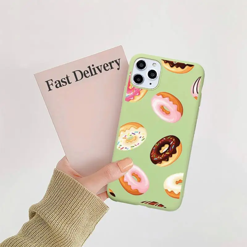 Cute donut cake dessert Phone Case Candy Color for iPhone 6 7 8 11 12 s mini pro X XS XR MAX Plus 
Cute donut cake dessert Phone Case Candy Color for iPhone 6 7 8 11 12 s mini pro X XS XR MAX Plus