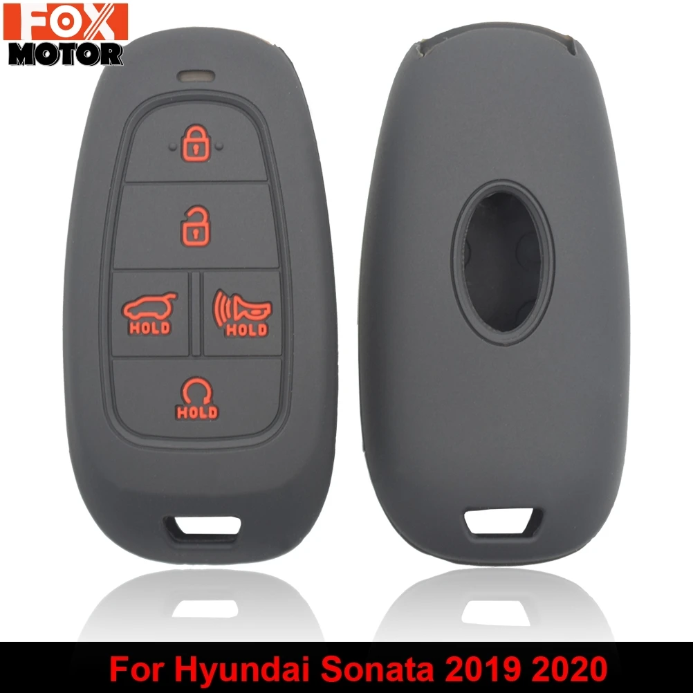 Car Remote Control Key Shell Case Cover Fob For Hyundai Sonata 2019 2020 5 Button Silicone Car Replacement Auto Styling Parts
Car Remote Control Key Shell Case Cover Fob For Hyundai Sonata 2019 2020 5 Button Silicone Car Replacement Auto Styling Parts