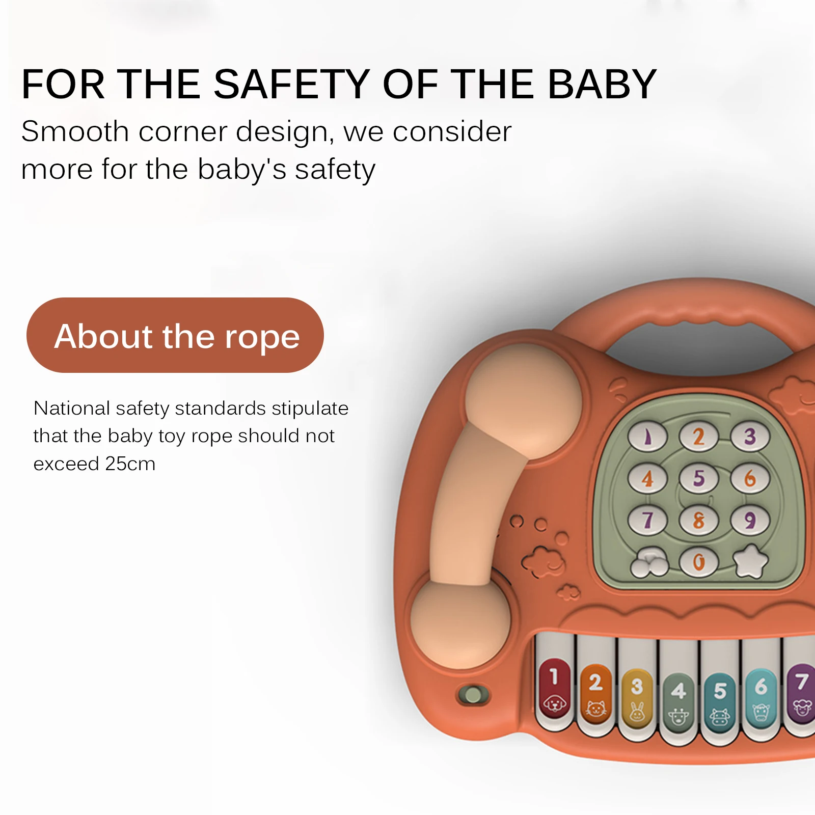 Multifunctional Electronic Phone Toy Music Light Hand Drum Baby Electric Piano Kid Color Educational Learning Toy Infant Gift
Multifunctional Electronic Phone Toy Music Light Hand Drum Baby Electric Piano Kid Color Educational Learning Toy Infant Gift
