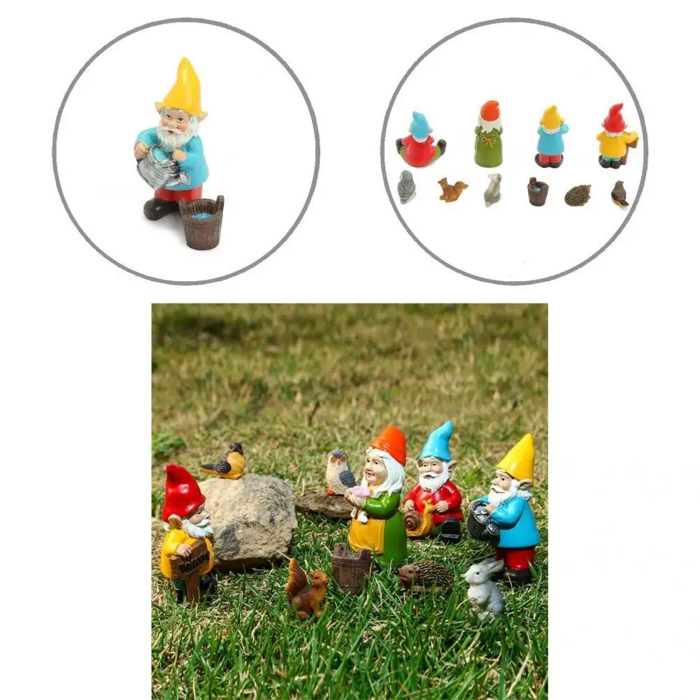 Cute Dwarf Sculpture Funny Resin Lawn Ornaments Garden Dwarf Decor Miniature Gnomes Gnomes Figurine 10Pcs/Set
Cute Dwarf Sculpture Funny Resin Lawn Ornaments Garden Dwarf Decor Miniature Gnomes Gnomes Figurine 10Pcs/Set