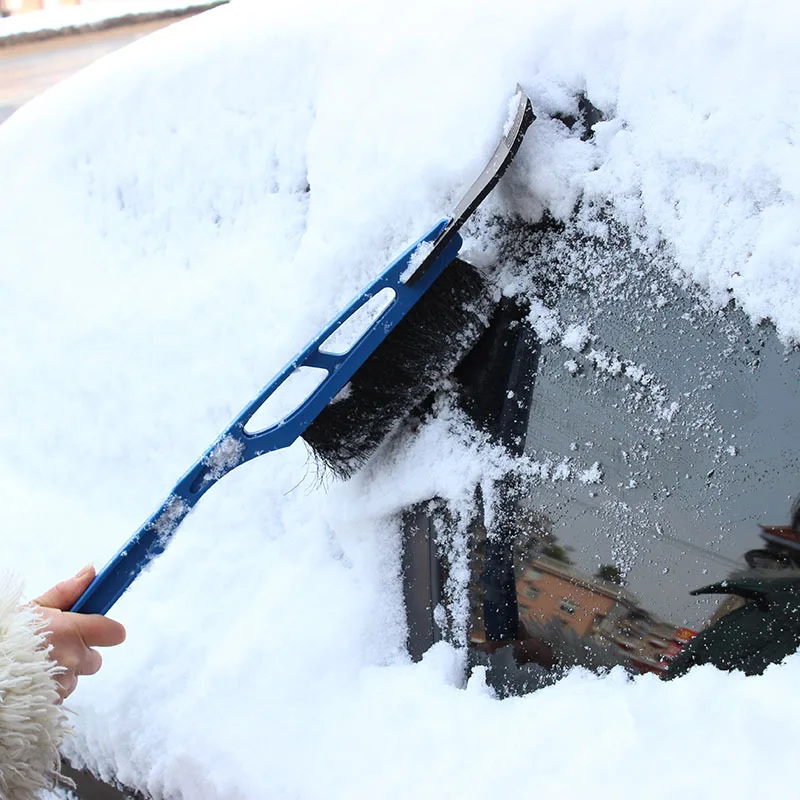 Car Snow Shovel Multifunctional Two-in-one De-ice Shovel Scraping Snow Sweeping Snow Brush Defrosting De-ice Shovel Winter Tools
Car Snow Shovel Multifunctional Two-in-one De-ice Shovel Scraping Snow Sweeping Snow Brush Defrosting De-ice Shovel Winter Tools