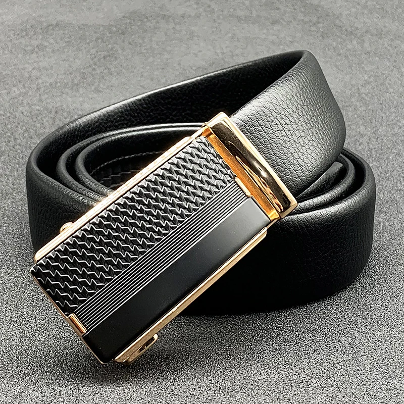 High Quality Cowhide Youth Business Casual Trend Belt Men's Trouser Belt New Fashion Men's Belt Leather Automatic Buckle Belt
High Quality Cowhide Youth Business Casual Trend Belt Men's Trouser Belt New Fashion Men's Belt Leather Automatic Buckle Belt