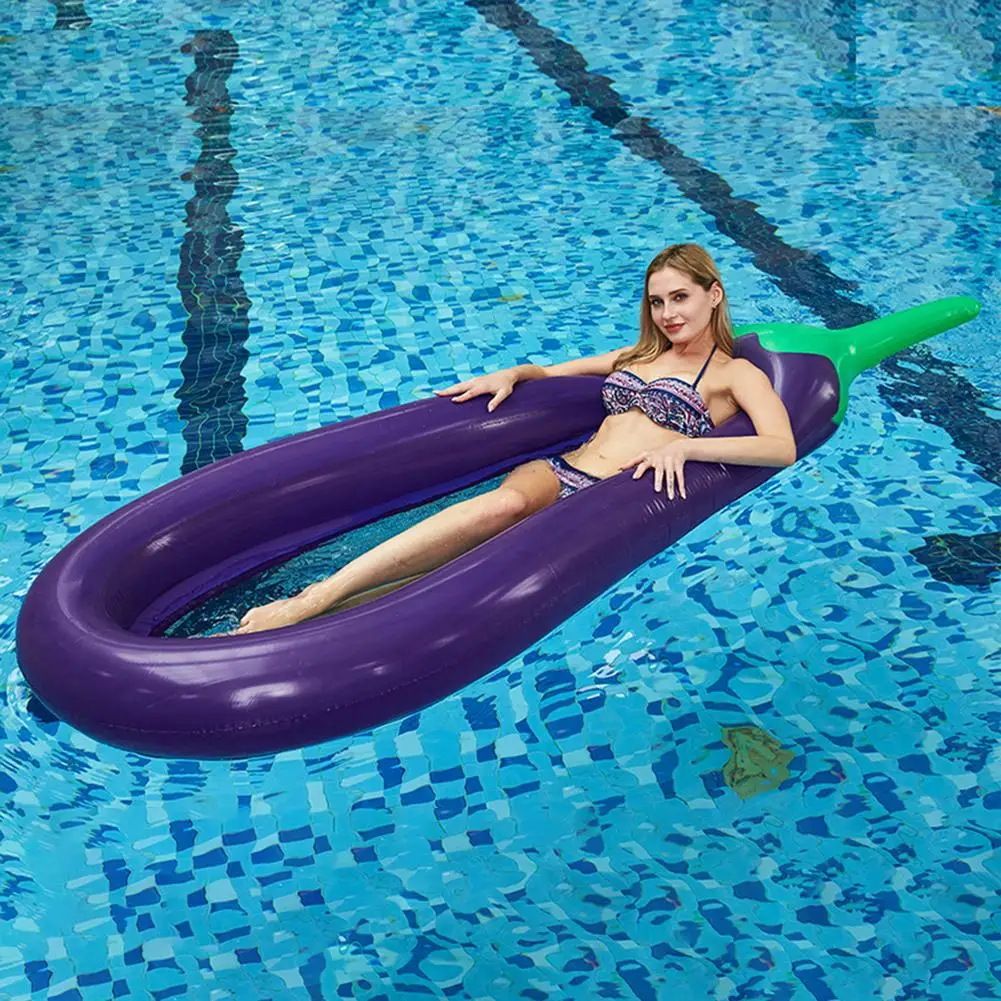 Eggplant Floating Row Swimming Pool Inflatable Foldable Water Hammock Summer Water Floating Bed Lounger Chair Toys Accessories
Eggplant Floating Row Swimming Pool Inflatable Foldable Water Hammock Summer Water Floating Bed Lounger Chair Toys Accessories