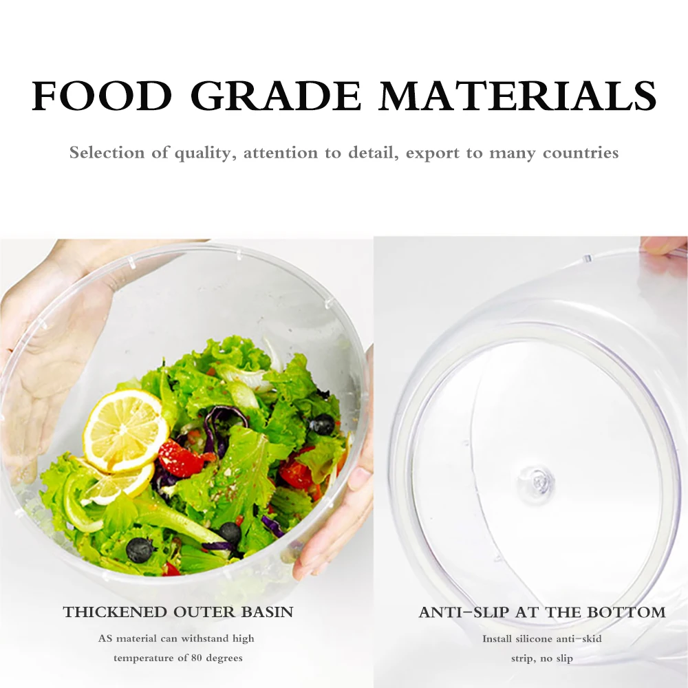 Vegetable Spin Dryer Manual Salad Spinner Fruit Dehydrator Household Fruit Drainer For Washing Drying Vegetables Kitchen Tools
Vegetable Spin Dryer Manual Salad Spinner Fruit Dehydrator Household Fruit Drainer For Washing Drying Vegetables Kitchen Tools