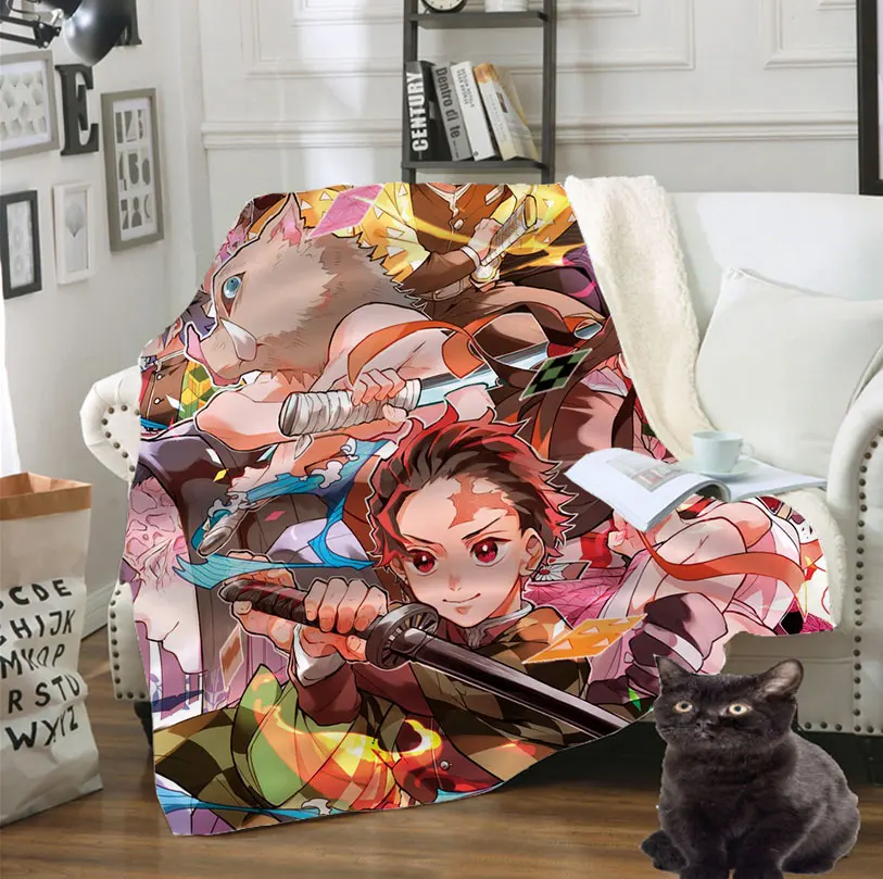 SONSPEE 3D Print Japanese Anime Demon Slayer Kamado Nezuko Many faces Sofa Bed Chair Rest Bedding Blanket Thin Home Decor Supply
SONSPEE 3D Print Japanese Anime Demon Slayer Kamado Nezuko Many faces Sofa Bed Chair Rest Bedding Blanket Thin Home Decor Supply