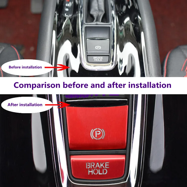 For XRV For Honda VEZEL HRV Car Gear Position Handbrake Central Control Button Cover Trim Decor Decoration Cover Trims
For XRV For Honda VEZEL HRV Car Gear Position Handbrake Central Control Button Cover Trim Decor Decoration Cover Trims