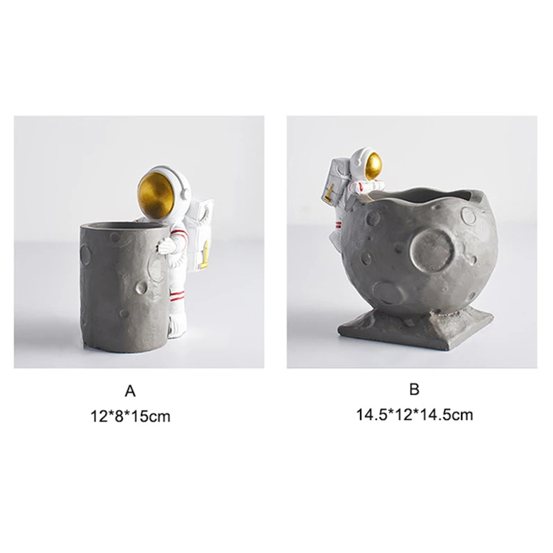 Resin Astronaut Pen Holder Office Study Practical Decorations Desktop Storage Bucket Living room Desktop Decoration Ornaments
Resin Astronaut Pen Holder Office Study Practical Decorations Desktop Storage Bucket Living room Desktop Decoration Ornaments