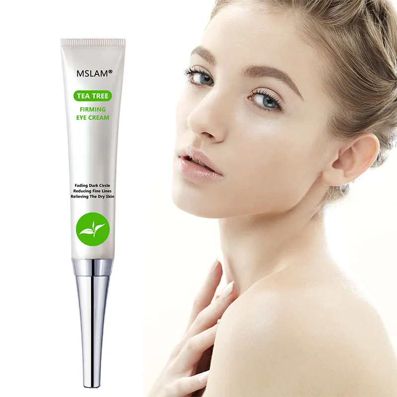 MSLAM Tea Tree Firming Eye Cream Anti-Wrinkle Anti-aging Hydrating Remove Dark Circles Whitening Anti Puffiness Pouch Eye Cream
MSLAM Tea Tree Firming Eye Cream Anti-Wrinkle Anti-aging Hydrating Remove Dark Circles Whitening Anti Puffiness Pouch Eye Cream