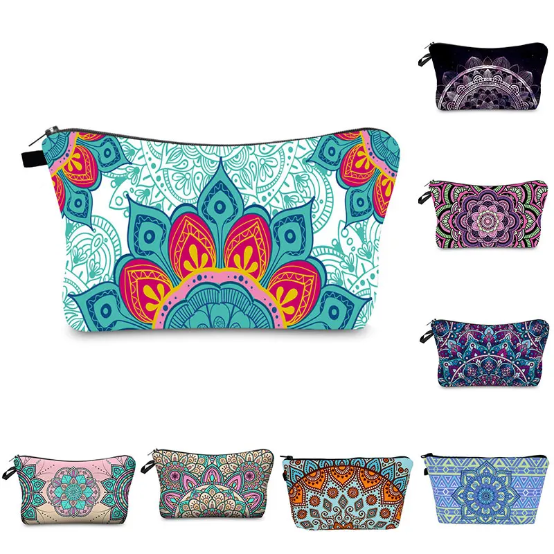Mandala Flower Print Cosmetic Case Women Canvas Makeup Bags Travel Large Capacity Cosmetic Bag Ladies Multifunction Beauty Bag
Mandala Flower Print Cosmetic Case Women Canvas Makeup Bags Travel Large Capacity Cosmetic Bag Ladies Multifunction Beauty Bag