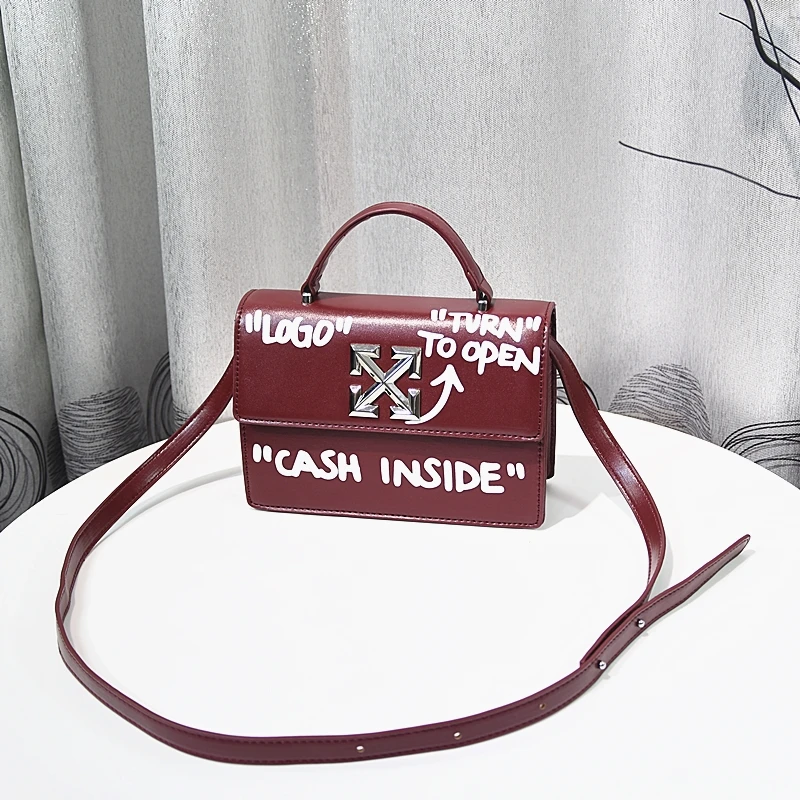 Bags for Women 2021 Style Graffiti Letter Personalized Handbag Fashion Diagonal Texture Niche Package Bolsas De Mujer Tote Bag
Bags for Women 2021 Style Graffiti Letter Personalized Handbag Fashion Diagonal Texture Niche Package Bolsas De Mujer Tote Bag