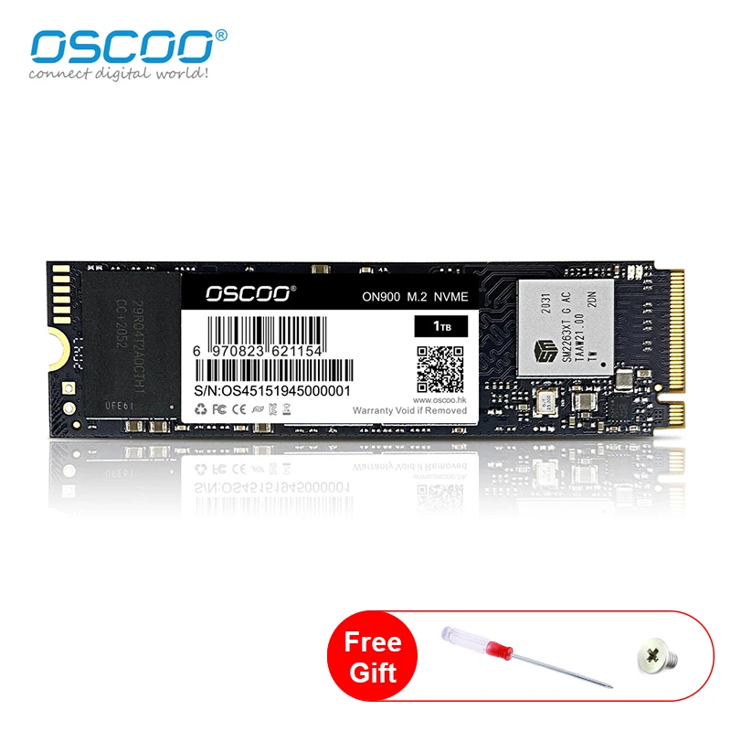 OSCOO SSD Hard Disk ON900 128GB 256GB 512GB NVME PCIe SSD диск PCI Express Disco Duro SSD 1TB OSCOO Super Speed
OSCOO SSD Hard Disk ON900 128GB 256GB 512GB NVME PCIe SSD диск PCI Express Disco Duro SSD 1TB OSCOO Super Speed