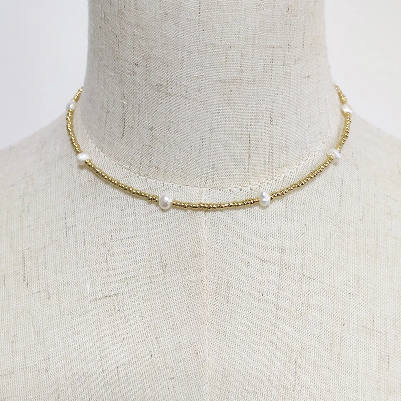 Handmade Gold Color Beads Necklace Fashion Wild Lady Charm Clothing Accessories Combination 2022 Summer Trendy Jewelry Gifts
Handmade Gold Color Beads Necklace Fashion Wild Lady Charm Clothing Accessories Combination 2022 Summer Trendy Jewelry Gifts